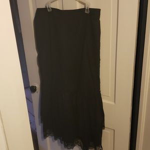 Black Victorian Skirt